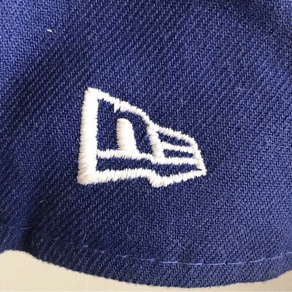 Los Angeles DODGERS Team N/ew Era 9FIFTY Navy & White OSFM Snapback Hat Cap - Picture 6 of 11